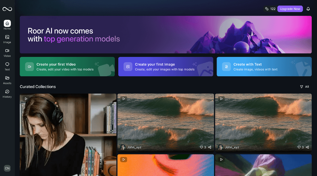Roor AI Application Preview